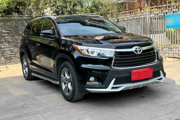 Used Toyota Highlander 2017 2.0T Four-Wheel Drive Luxury Edition 7 Seats Exterior 4