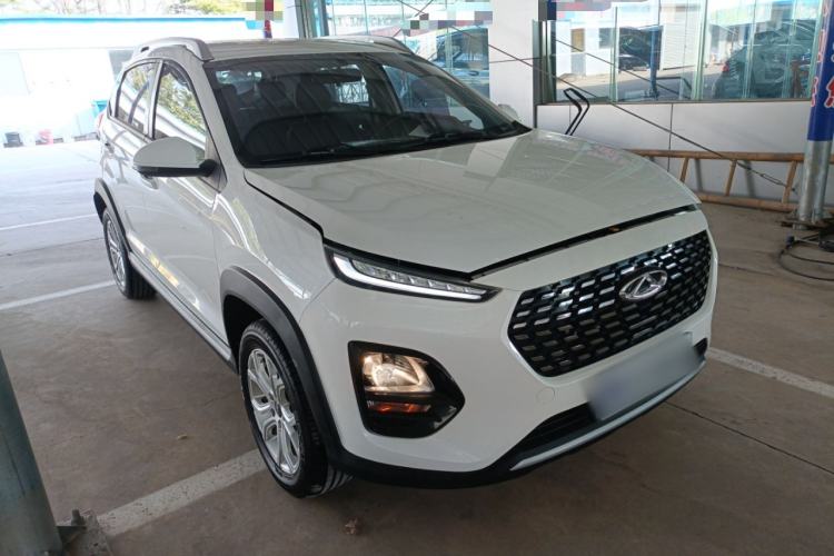 Used Chery Tiggo 3X 2021 Revised Version PLUS 1.5L Manual – Passionate Red Date Edition Front Right 45 Deg