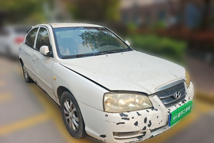 Used Hyundai Elantra 2007 1.6L Manual Comfort Model Front Right 45 Deg