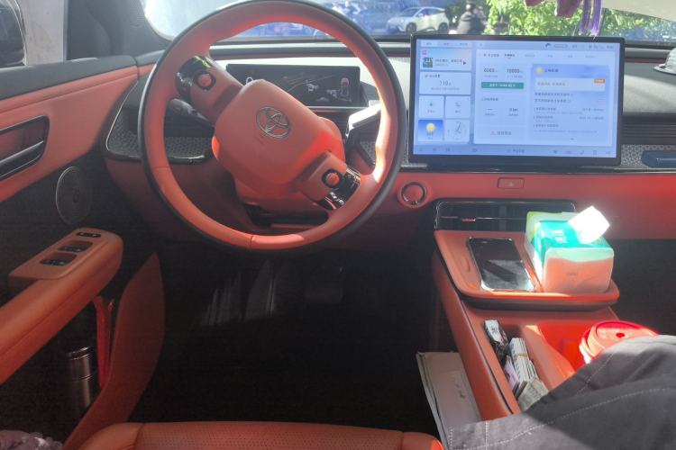 Used Toyota BZ 3X 2025 520 Pro LiDAR Edition Center Console