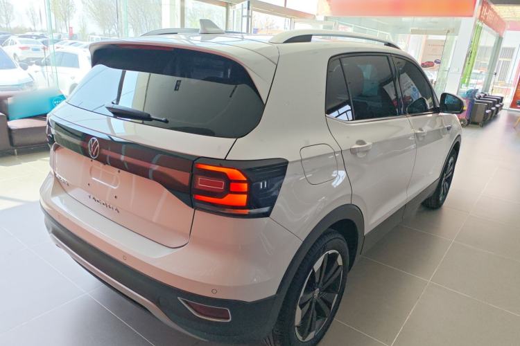 Used Volkswagen Tacqua 2021 1.5L Automatic Yue Zhi Lian Edition Rear Right 45 Deg