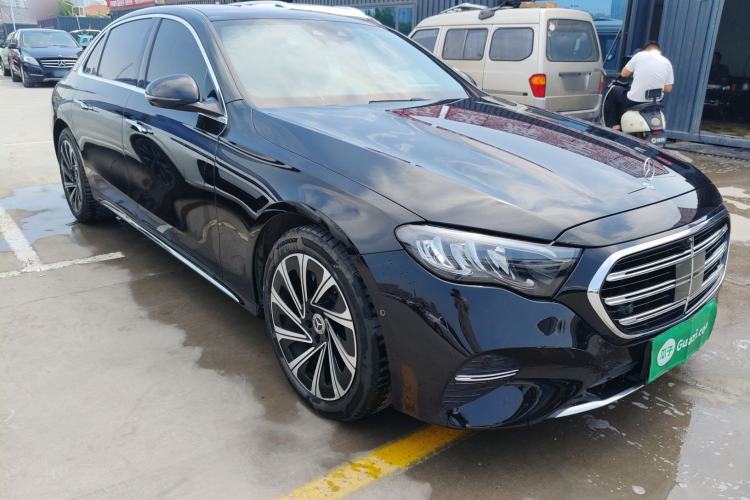 Used Mercedes-Benz E-Class 2024 E 300 L Luxury Model Front Right 45 Deg