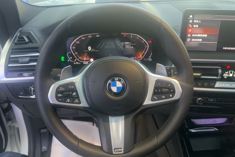 Used BMW X3 2022 xDrive30i Luxury Edition M Night Sky Package Steering Wheel