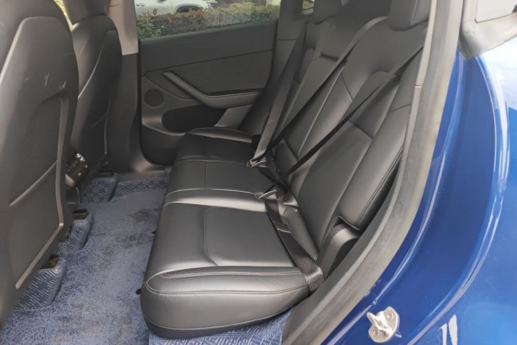 Used Tesla Model Y 2021 Long-Range All-Wheel-Drive Version Left Rear Seat