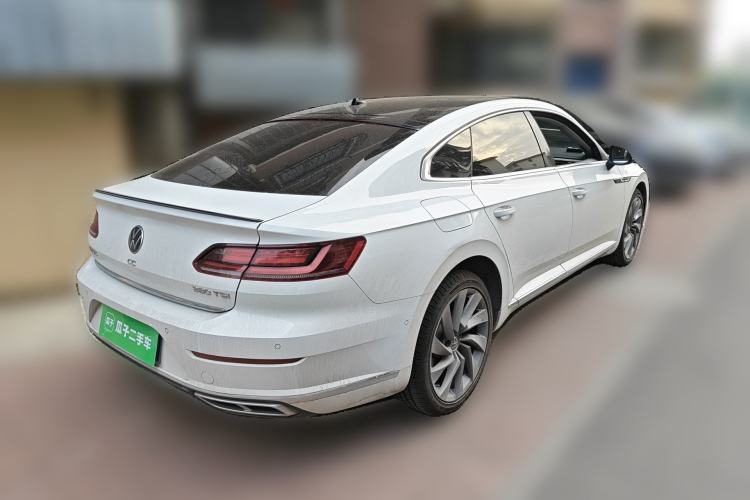 Used Volkswagen FAW-Volkswagen CC 2021 380TSI Striking Edition Rear Right 45 Deg