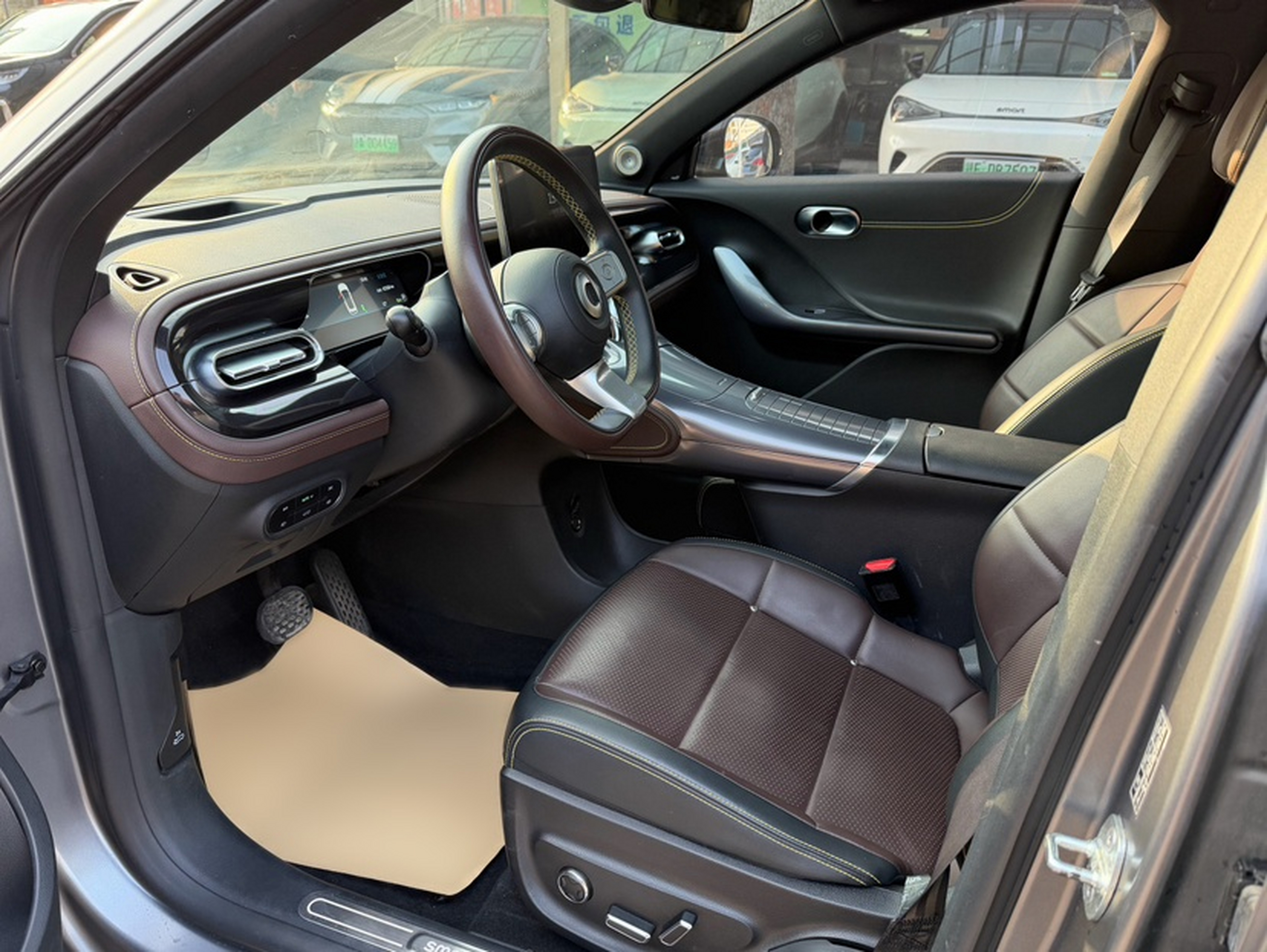 Avant de la voiture