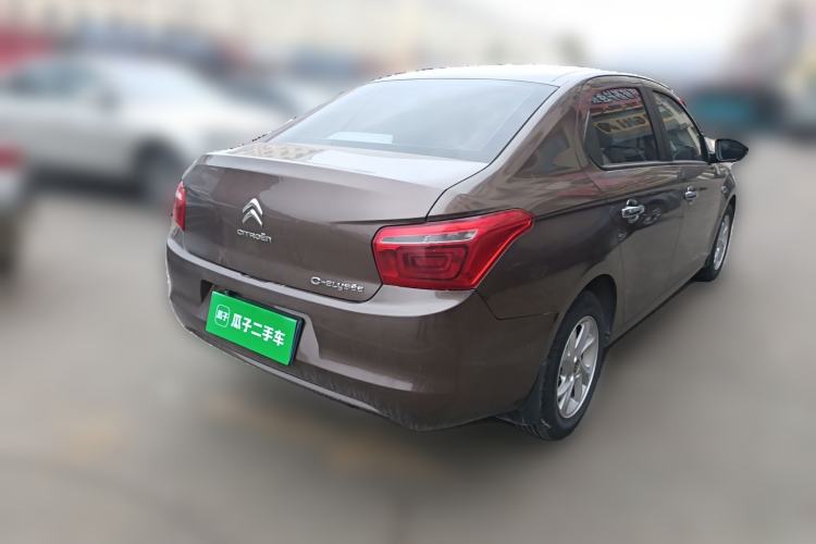 Used Citroen Elysee 2017 1.6L Manual Fashion Model Rear Right 45 Deg