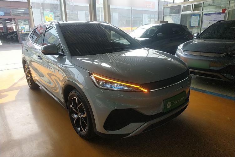 Used BYD Yuan PLUS 2024 Honor Edition 430KM Beyond Model Front Right 45 Deg