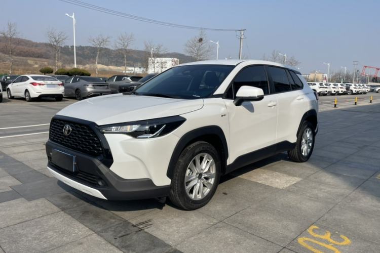 Used Toyota Corolla Cross 2024 2.0L Smart Electric Hybrid Dual-Engine Pioneer Edition Front Left 45 Deg