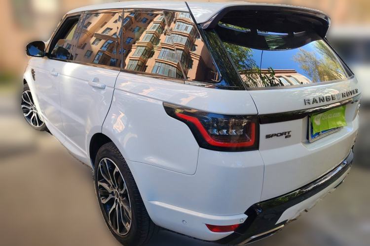 Used Land Rover Range Sport 2021 3.0 L6 YAO Black Edition Rear Left 45 Deg