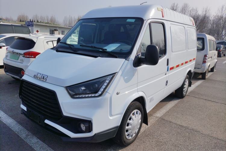 Used JMC Transit 2019 2.8T Commercial Version Short Wheelbase Mid-Roof 3-Seater China VI Standard JX493
