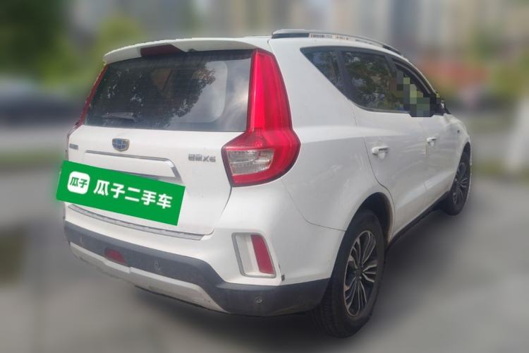 Used Geely Auto Vision X6 2016 1.3T CVT Flagship Model Rear Right 45 Deg