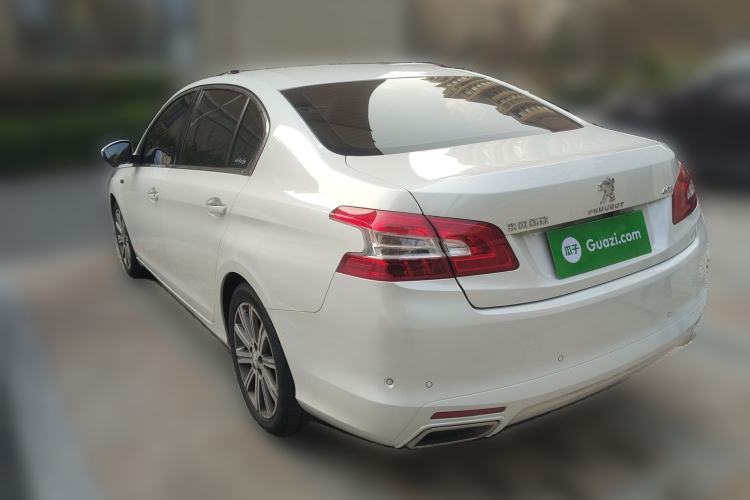 Used Peugeot 408 2014 1.6T Automatic Supreme Edition Rear Left 45 Deg