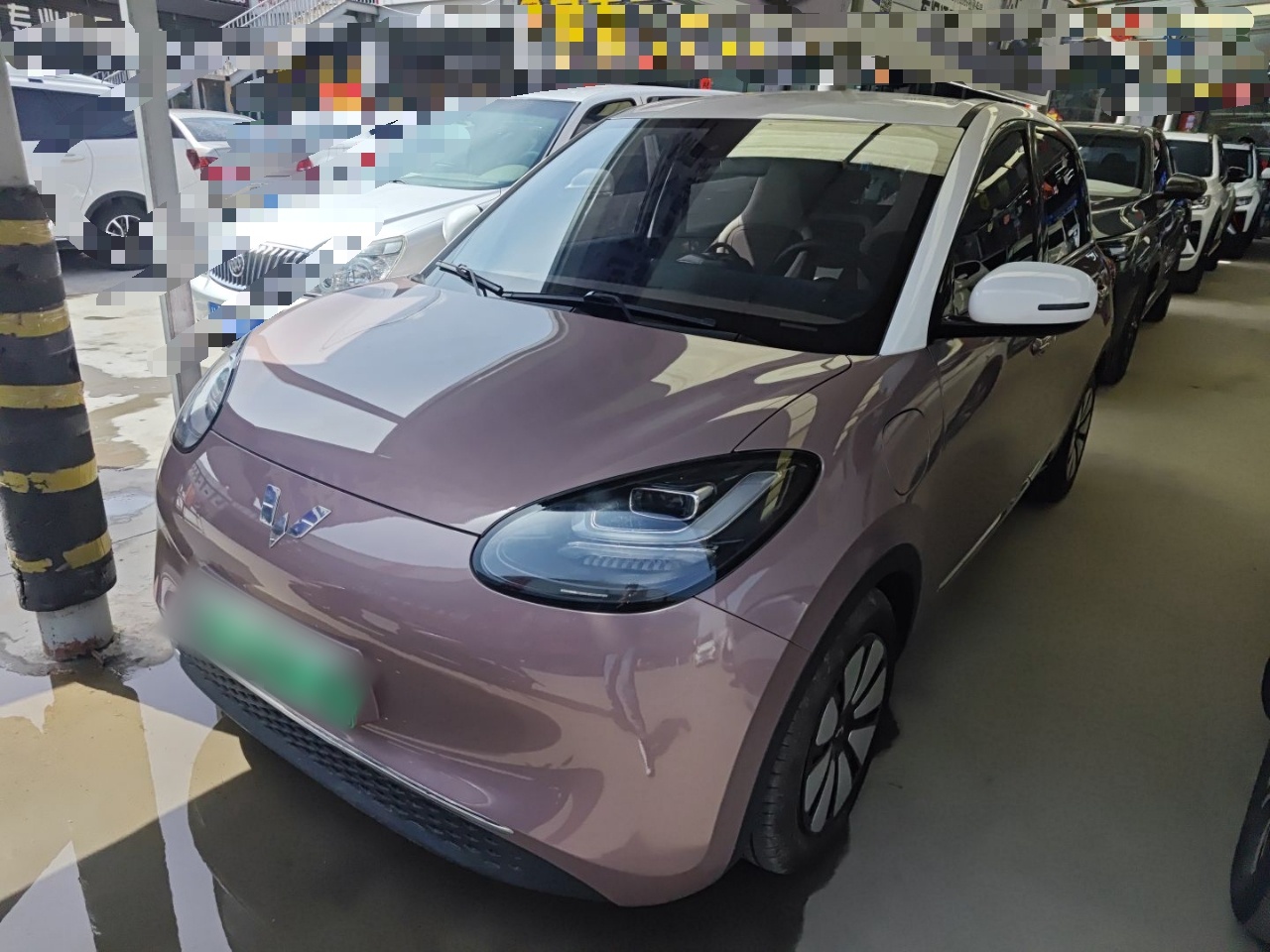 Parte inferior delantera