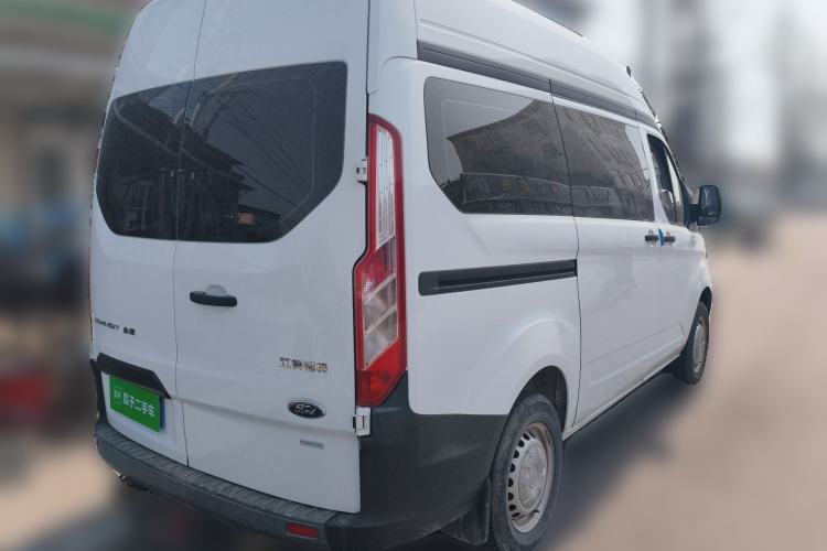 Used Ford Transit 2019 2.0T Gasoline Multi-Function Commercial Vehicle Short Wheelbase Mid-Roof 6-Seater China VI Standard Rear Right 45 Deg