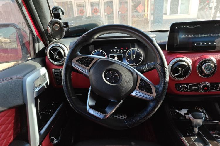 Used BAIC Off-Road BJ40 2018 PLUS 2.3T Automatic Four-Wheel Drive Flagship Version China V Emission Standard Steering Wheel
