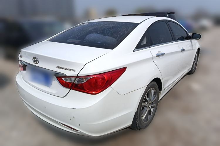 Used Hyundai Sonata 2013 2.0L Automatic Luxury Edition Rear Right 45 Deg