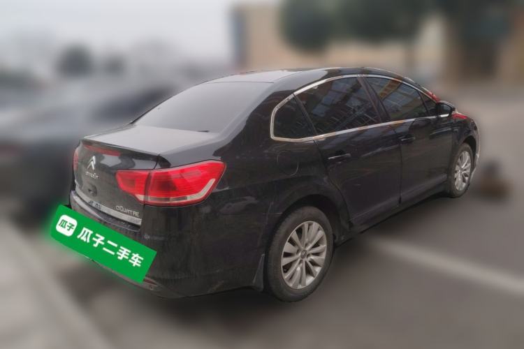 Used Citroen C-Quatre 2012 Sedan 1.6L Manual Enjoyment Model Rear Right 45 Deg