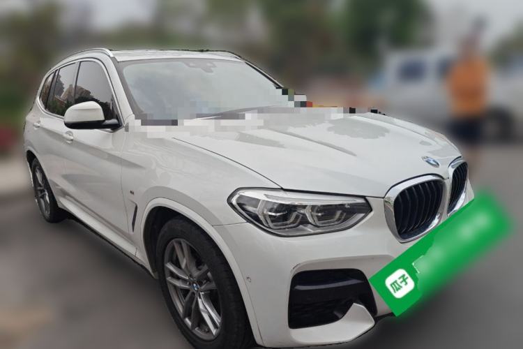 Used BMW X3 2020 xDrive25i M Sport Package Front Right 45 Deg