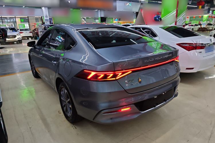 Used BYD Qin PLUS 2024 HONOR Edition DM-i 55KM Leading Model Rear Left 45 Deg