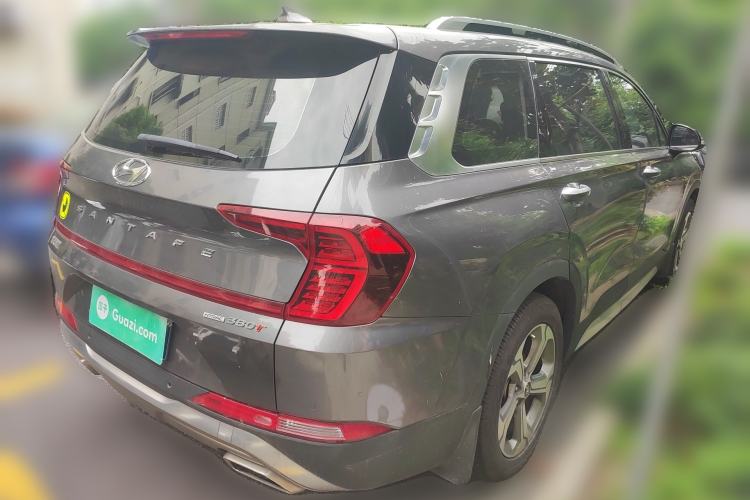 Used Hyundai Santa Fe 2019 380 TGDi TOP Automatic All-Wheel Drive Flagship (HTRAC) – China VI Standard Rear Right 45 Deg