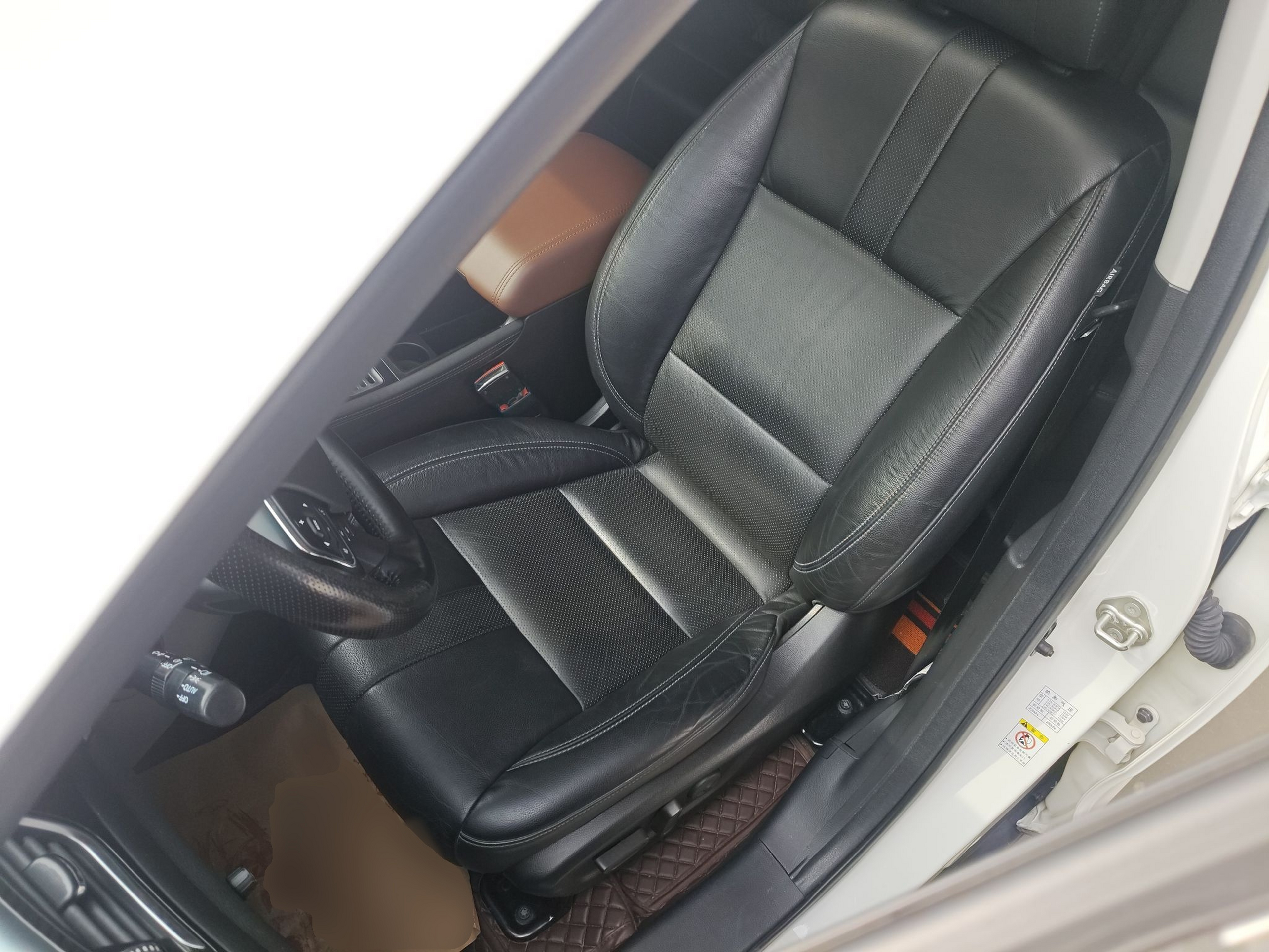 Avant de la voiture