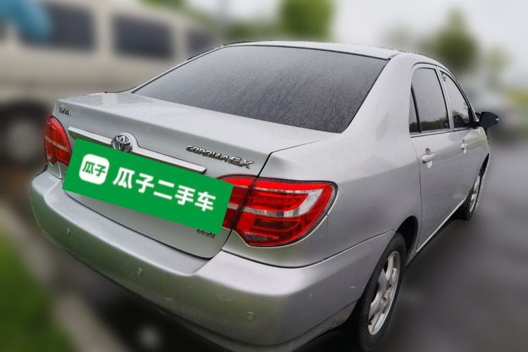 Used Toyota Corolla EX 2013 1.6L Automatic Excellence Edition Rear Right 45 Deg