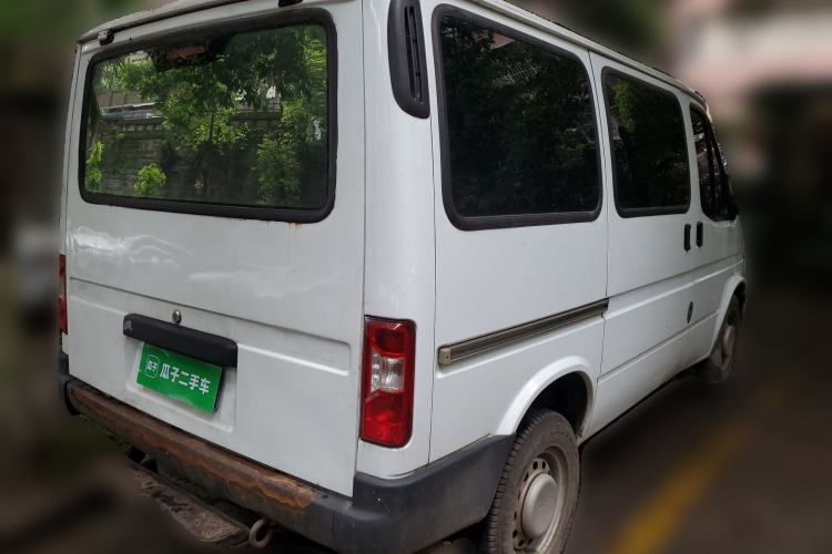 Used JMC Transit 2019 2.8T Commercial Version Short Wheelbase Low Roof 6-Seater China VI Emission Standard JX493