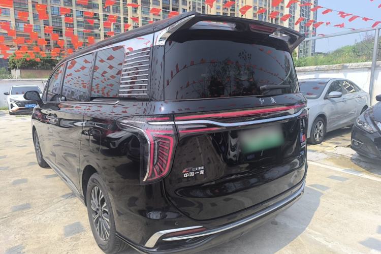 Used Hongqi HQ9 PHEV 2024 2.0T Four-Wheel Drive Business Edition Rear Left 45 Deg