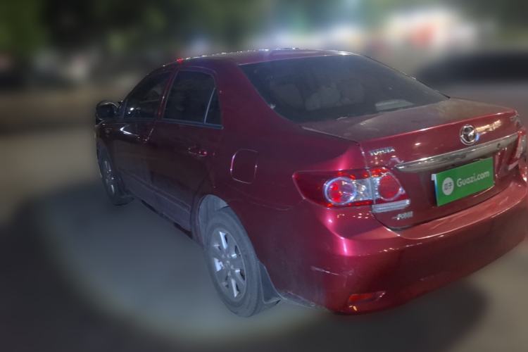 Used Toyota Corolla 2012 Luxurious Edition 1.6L Automatic GL Rear Left 45 Deg