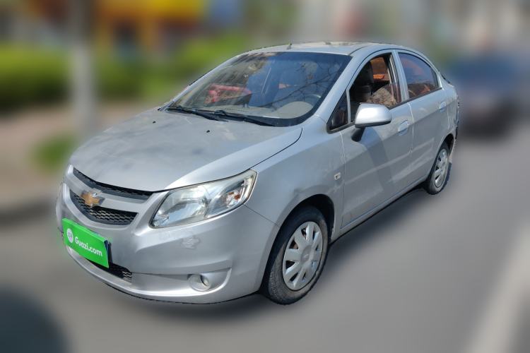 Used Chevrolet Sail 2010 Sedan 1.4L Manual Enjoyment Edition Front Left 45 Deg