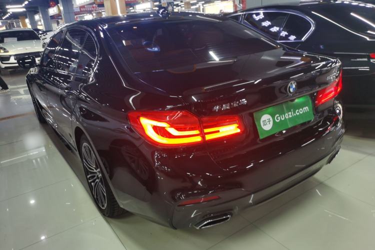 Used BMW 5 Series 2019 530Li Leading Model M Sport Package Rear Left 45 Deg