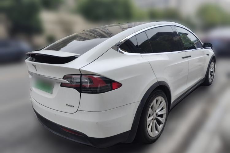 Used Tesla Model X 2017 X 100D Long Range Edition Rear Right 45 Deg