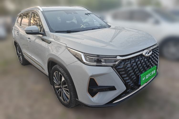 Used Chery Tiggo 8 PRO 2022 390T Two-Wheel Drive Haohan Edition 7-Seater Front Right 45 Deg