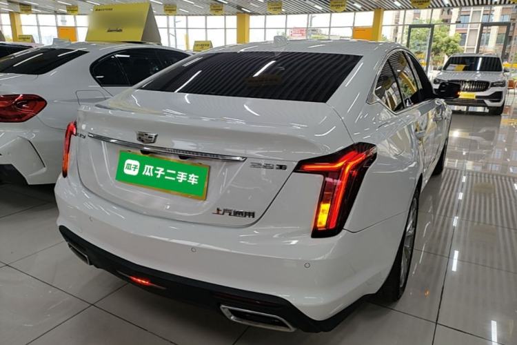 Used Cadillac CT5 2021 28T Luxury Model Rear Right 45 Deg