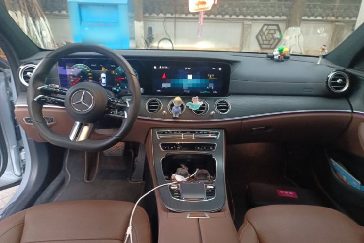 Used Mercedes-Benz E-Class 2021 E 300 L Sporty and Stylish Model Center Console