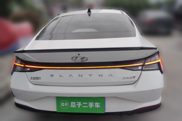 Used Hyundai Elantra 2021 240TGDi DCT LUX Prestige Edition Rear