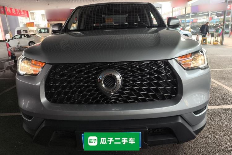 Used Great Wall Poer 2021 2.0T Commercial Version Automatic Diesel 4x4 Elite Long-Box GW4D20M
