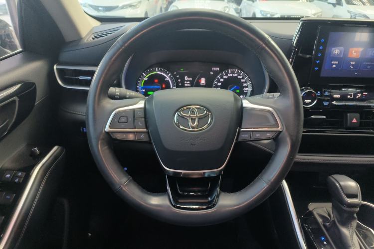Used Toyota Highlander 2022 Dual-Engine 2.5L Two-Wheel Drive Elite Edition 7-Seater Steering Wheel