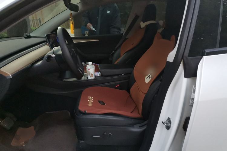 Used Tesla Model Y 2021 Standard Range Rear-Wheel Drive Version Left Front Seat