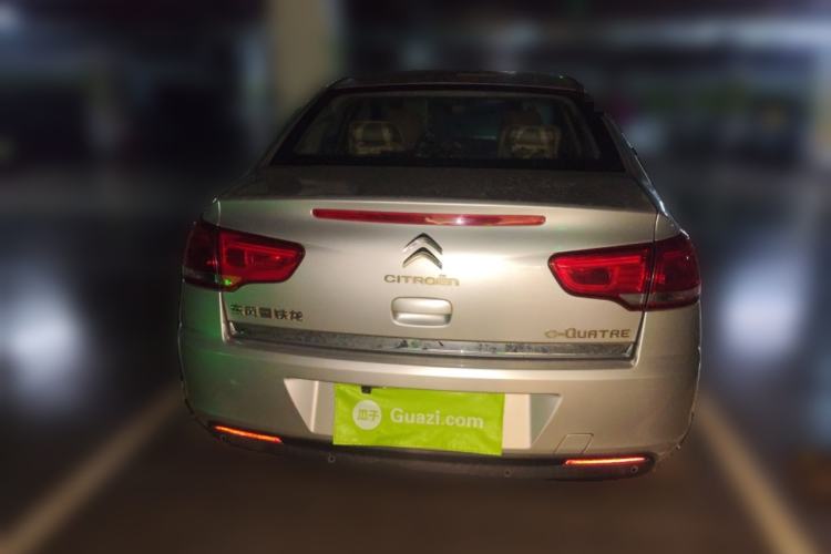 Used Citroen C-Quatre 2013 Sedan 1.6L Automatic Prestige Model Rear