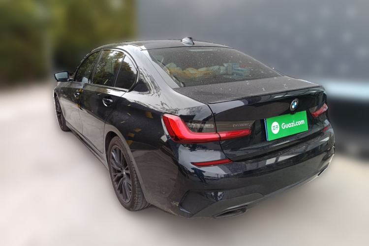 Used BMW 3 Series 2021 Second Facelift 325Li M Sport Night Edition Package Rear Left 45 Deg