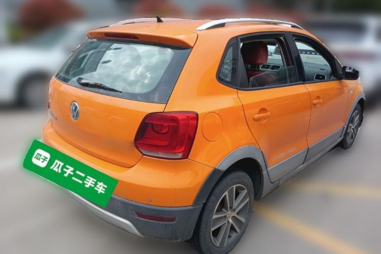 Used Volkswagen Polo 2012 1.6L Cross Polo Automatic Transmission Rear Right 45 Deg