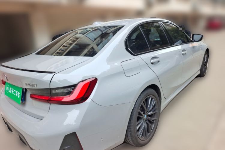 Used BMW 3 Series 2023 325i M Sport Night Edition Package Rear Right 45 Deg