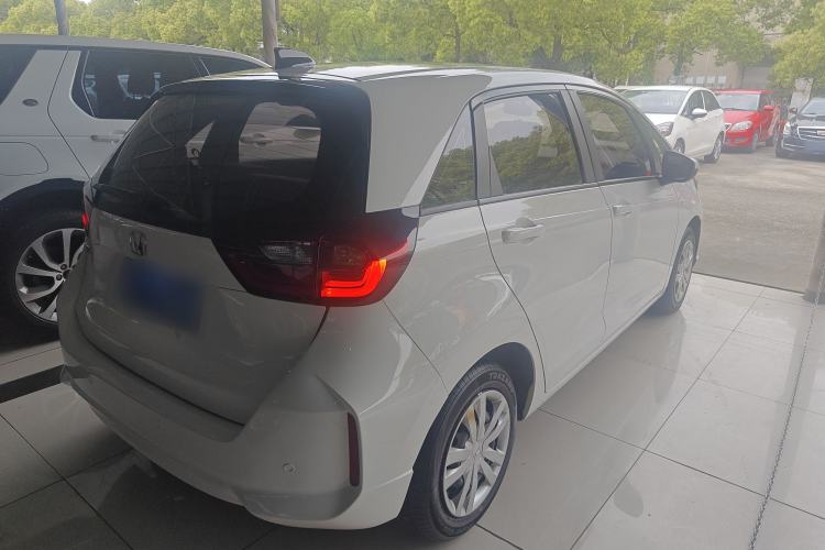 Used Honda Fit 2021 1.5L CVT Trend Edition Rear Right 45 Deg