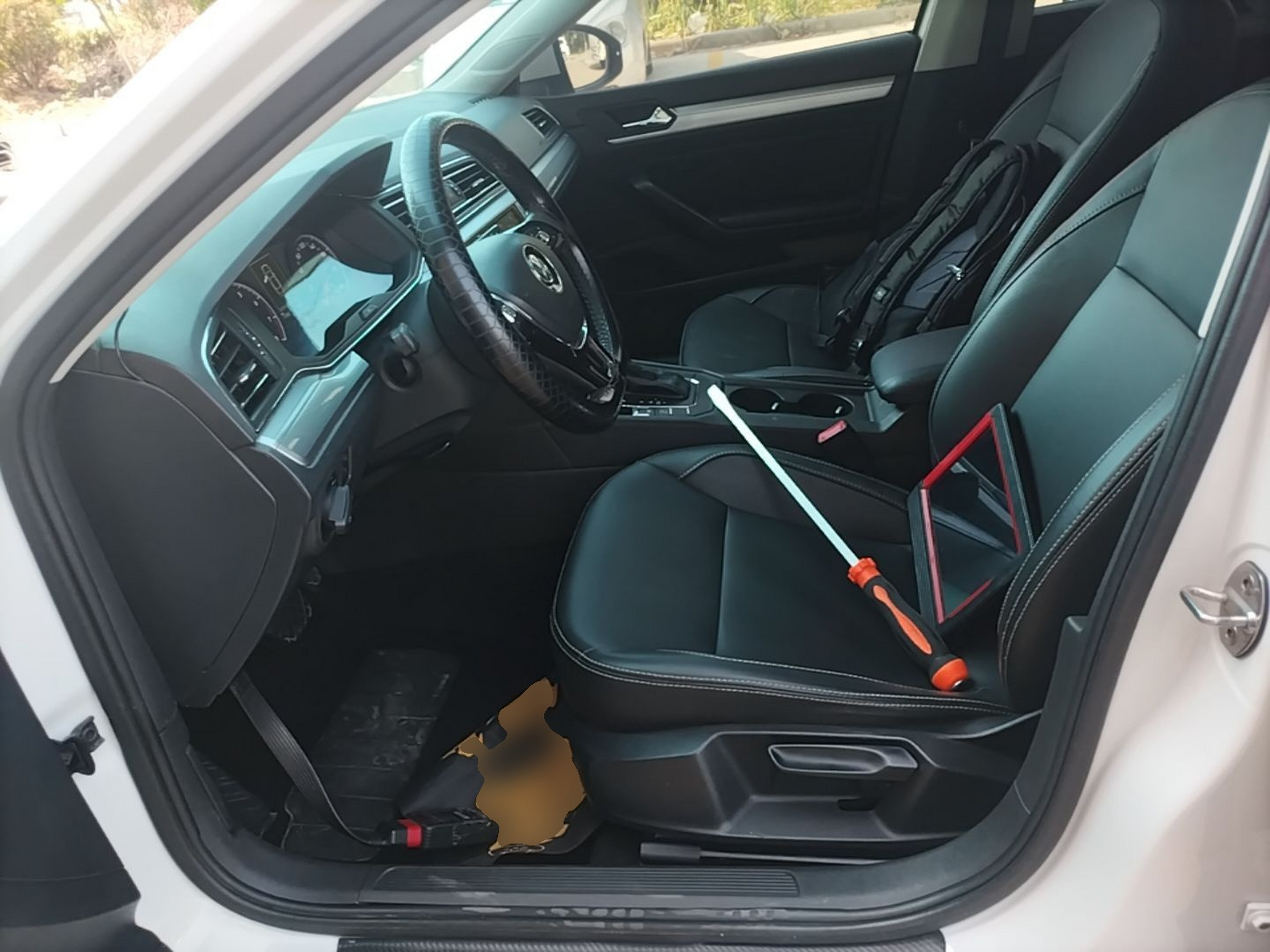 Avant de la voiture