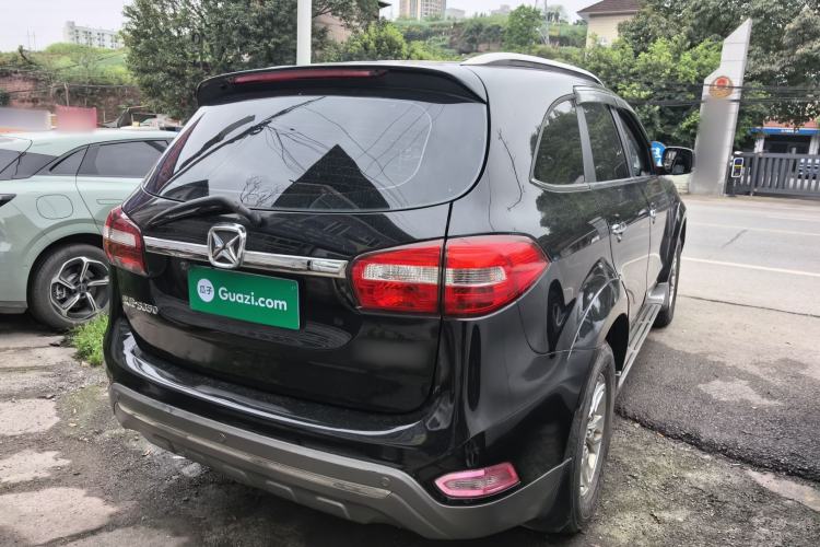 Used JMC Yusheng S350 2014 2.4T Automatic 2WD Diesel Luxury Version with Sunroof 7 Seats Rear Right 45 Deg