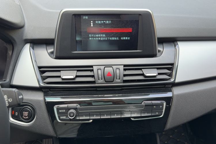 Used BMW 2 Series Gran Tourer 2019 220i Leading Model Audio And AC Panel