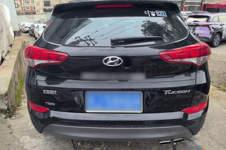 Used Hyundai Tucson 2015 1.6T Dual-Clutch Two-Wheel-Drive Smart Model Rear