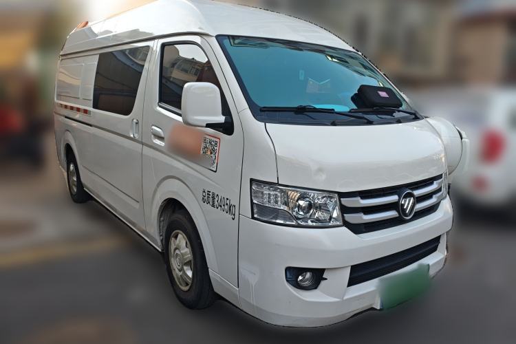 Used Foton Scenic G7 2023 2.4L CNG Commercial Version Long Wheelbase High-Roof Van with 5 Seats Front Right 45 Deg